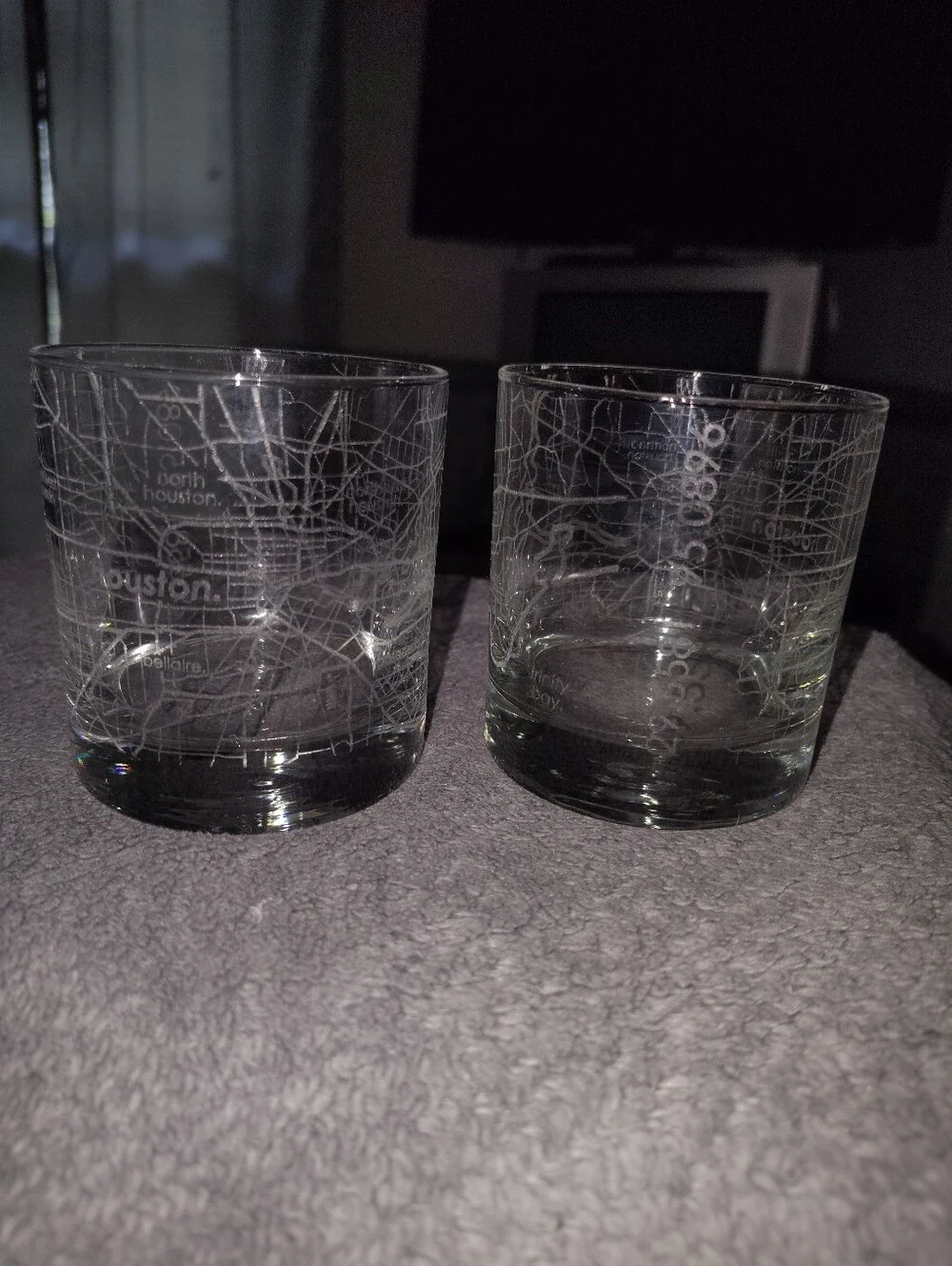 Whiskey Glasses With Etched Glasses Houston Tx Of City Street Coordinates Etc.